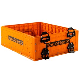 YakAttack ShortStak Upgrade Kit for BlackPak Pro, 13" x 16 - YakAttack Orange (BLP-AC-0010-OR) | Kayak Fishing Accessories