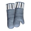 RED LMLDETA Heat Resistant 550 Degree Oven mitt, Silicone Oven