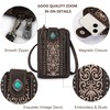 Montana West Crossbody Cell Phone Purse For Women Western Style
