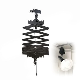 DATOUBOSS 2M Drop Pantograph for Studio Photography Ceiling Rail System Photographic Pantograph Kit with Pulley, Safety Rope Accessories