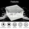 LMioEtool ABS Plastic Dustproof Waterproof IP65 Junction Box Hinged Shell