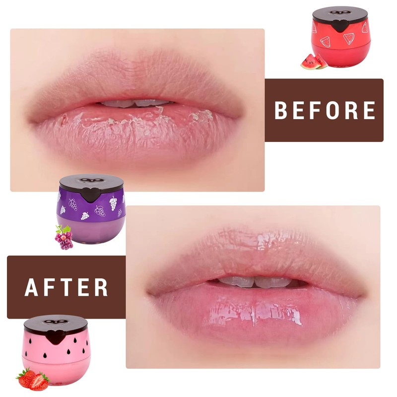 FunnAura 3 Pcs Honey Pot UK Lip Balm, Bee Balm