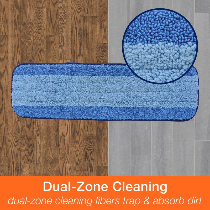 Bona Microfiber Cleaning Pad, for Hardwood and Hard-Surface Floors, fits
