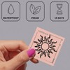 Temporalis® Sun Tattoo - Temporary Tattoo, Vegan and Waterproof, EU