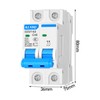 MaxEarn 2P Circuit Breaker, 32A 400V AC Circuit Breaker, Miniature