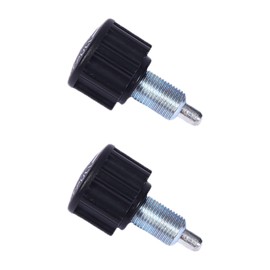 2 x Pull Pin Spring Knob M16 Adjustment Pin Knob Replacement Parts for Home Fitness Equipment Spinning Bicycles
