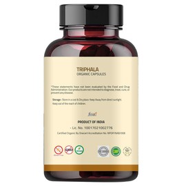 Triphala Capsules - Rich in Vitamin C & Antioxidants | with Goodness of Amla, Haritaki & Bibhitaki - 90 Capsules