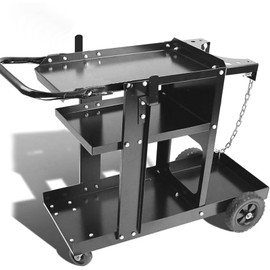 Welding Cart for Mig Welder - Table Top Cabinet With Gas Bottle Storage - Miller Machine Equipment Plasma Cutter - Durable 400 Lbs Capacity
