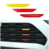 3Pcs Stripe Grille Emblem Badge Sticker Adhesive Emblem Exterior Body