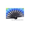 Unbranded NEW Rainbow Large Folding Hand Rave Fan for Women/Men