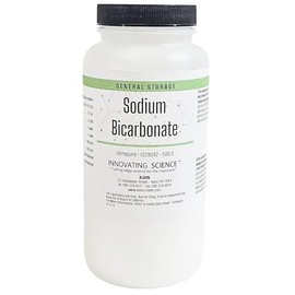 Innovating Science Ultrapure Sodium Bicarbonate, 500g | High-Purity Crystalline Powder for Laboratory & Biochemical Applications | 99.0-100.5% Purity | RNase & DNase Free