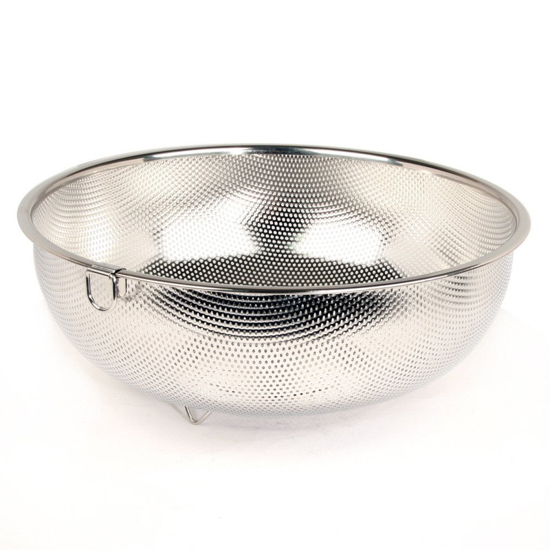 Queen Sense Domestic Stainless Vegetable Tray Punching Ball Stainless Steel