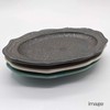 Utsuwa Roan 513-0020 Mino Ware Oval Plate, Approx. 9.8 x