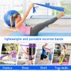 TAIYUNWEI Resistance Bands Set, [Set of 3] 1.5M/4.9ft Skin-Friendly Exercise