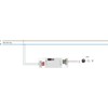 illuburg LED Driver 24V 15W Flat Flickerfree for LED Strip