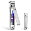 KeyUnity KN02 Nail Clippers for Fingernails and Toenails, Foldable Stainless