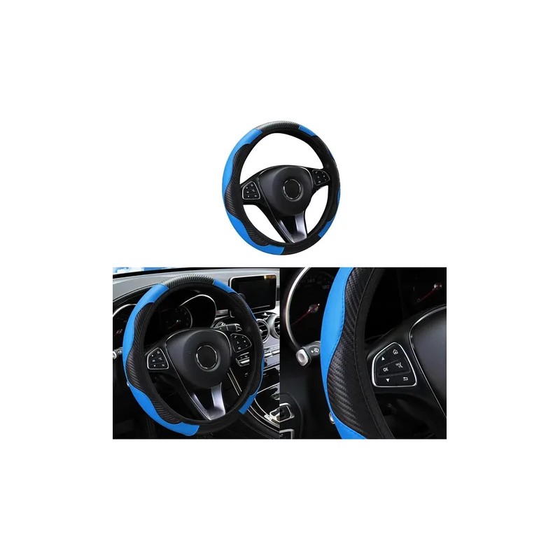 Funda Cubre Volante Deportivo Protector Antiderrapante Auto