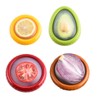 AOVSTVES Fruit and Vegetable Preservation Box Set(4 PCS) Fruit and
