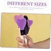 6 Piezas Estuche Para Brochas De Maquillaje De Silicona Fundas