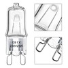 LedWekei G9 Halogen Bulbs 220V 25W 2 Pin Clear Capsule