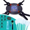 Luxiys 174 Pcs Trading Card Cleaning Care Tool Accessory Kit,