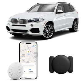 Hongtop H GPS Tracking Devices, 1PCS Tracker Device for Vehicles Work with Find My (iOS Only), Car Tracker Device Hidden with Magnetic Case, No Monthly Fee, GPS Tracker for Vehicles (Black)
