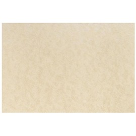 JAM PAPER Blank Flat Note Cards - 5 1/8 x 7 (Fits in A7 Envelopes) - Natural Parchment - 25/Pack