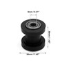 sourcing map Chain Roller Tensioner Pulley Tensioner Wheel Guide for