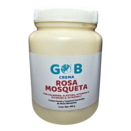 Crema De Rosa Mosqueta Ozonizada - Gob - 450 G