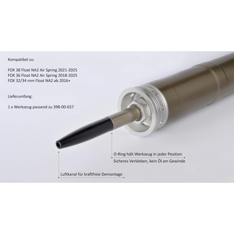 TOOLEVO Bullet Tool Rev 2.0 398-00-657 Compatible with Fox Float