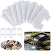 Adnee 17 Pcs Pond Waterfall Spillway Filter Media, No Spillway