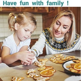 Cortadores de Galletas de Navidad 8 PCS, 3 a 3.5, Cara de Santa, rbol de Navidad, Hombre de Pan de Jengibre, Mueco de Nieve, Bastn de Caramelo        