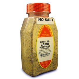 Marshalls Creek Kosher Spices, (st07), BROILED LAMB SEASONING NO SALT 11 oz