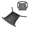Stroller Mesh Bag Top Button Large Capacity Strap Adjustable Strong