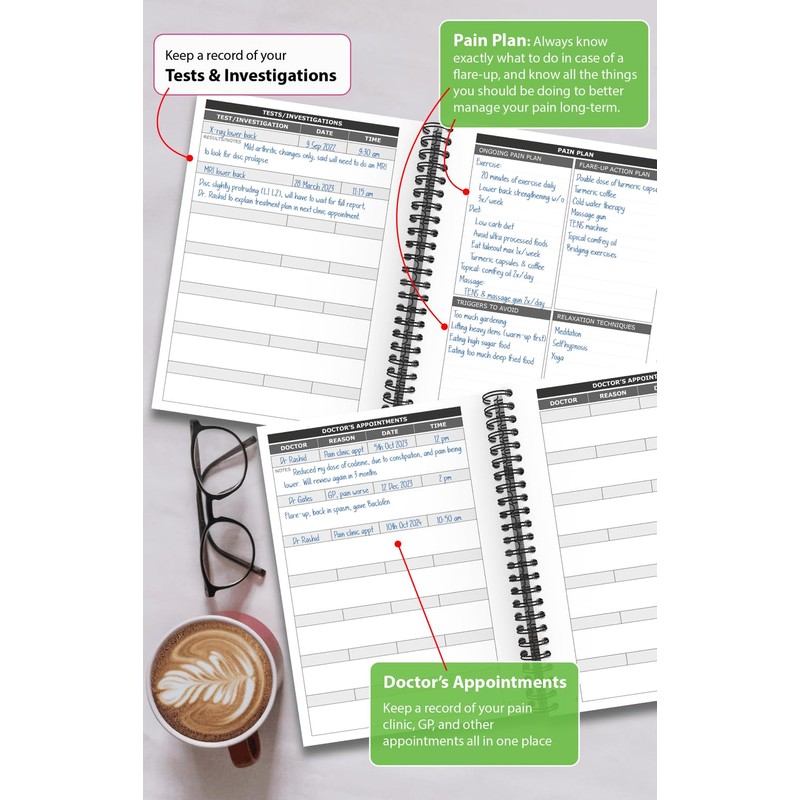 Chronic Pain Journal for Women – Track and Manage Your