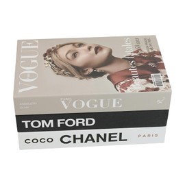 TOP CLADD Coffee Table Decorative Books for Home Decor, Fake Books for Decoration, Aesthetic Bookshelf Decor for Living Room Office Bedroom, 3 Piece