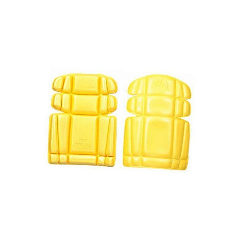 Caterpillar CAT Knee Pads, Yellow, size One Size