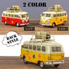 PIENSE American Old Antique Coin Bank Vintage Car Bus Object