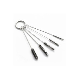 Proto (PLOT) Carburetor Cleaning Brush, Set of 5 Sizes, Total Length 3.9 inches (100 mm), Brush Diameter: 0.1 inches (2.5/3.5/4.5/5.5/6.5 mm)