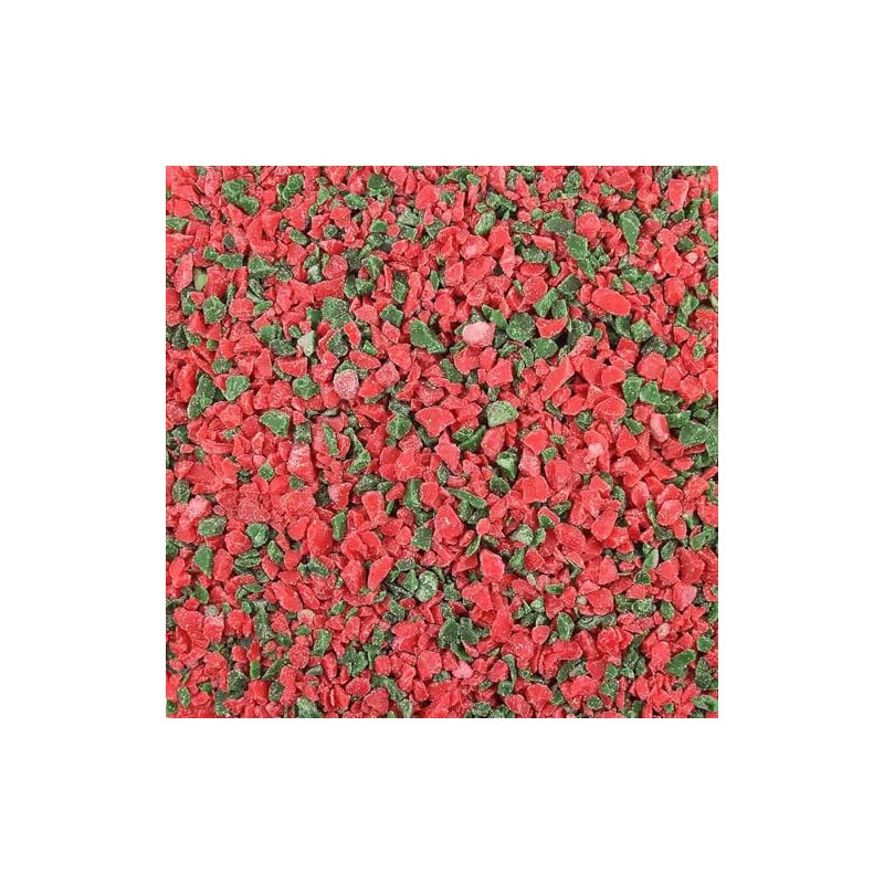 Red and Green Peppermint Candy Crunch (1 lb Bag)