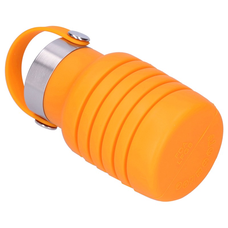 500ml Collapsible Water Bottle Foldable Cup Portable Outdoor Travel Sports