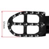 ZETA Aluminum Foot Pegs, Black, SEROW250, TRICKER, WR155R, XT250 ZE93-1670