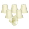 Royal Designs, Inc. CSO-1022-5EG-6 Clip-on Soft Bell Chandelier Lamp Shade
