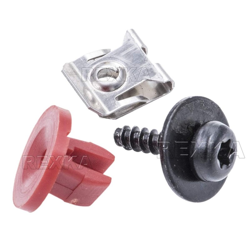 10 Sets T30 Engine Splash Shield Guard Undertray Cover Screws