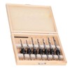8Pcs/Set Tapered Countersink Bit Screw Set High Speed Steel Wood