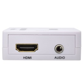 BOWONG Mini Converter, 1080P HDMI2HDMI Audio HD Converter, HDMI to HDMI Audio Extractor, Adaptor Switch, Video Audio Converter Adaptor for PC, Laptop, HDTV Projector