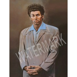 Cosmo Kramer Seinfeld Portrait High Quality Metal Magnet 3 x 4 Fridge 9005