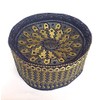 Kufi Men's Unisex Skull Cap Broad Strap Solid Hat with