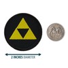 The Gold Triangles Patrol Patch (Black) - 2" Diameter Round