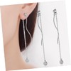 Healeved Elegant Long Tassel Earrings for Women for Work Party